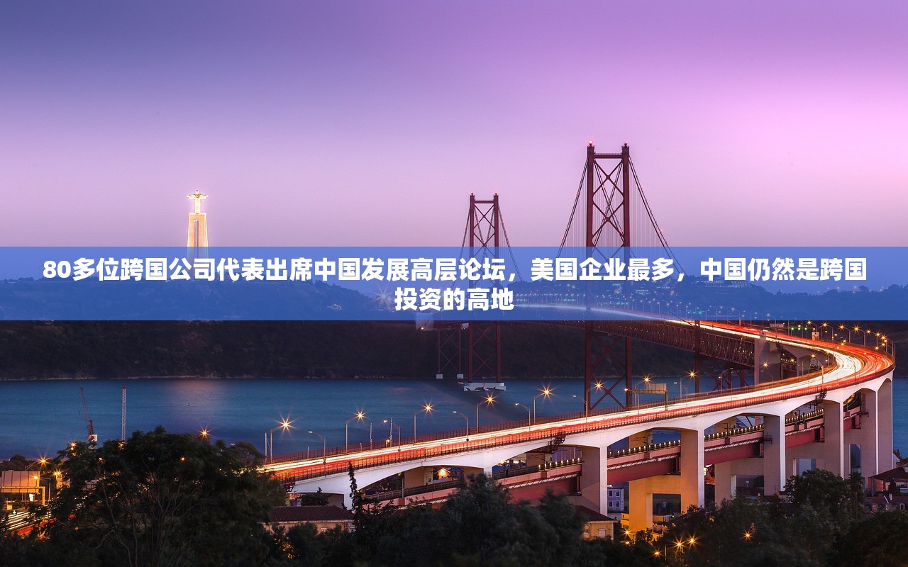 80多位跨国公司代表出席中国发展高层论坛，美国企业最多，中国仍然是跨国投资的高地