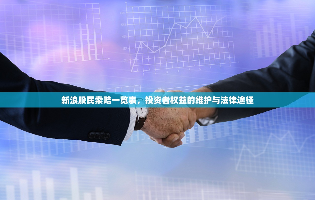 新浪股民索赔一览表，投资者权益的维护与法律途径