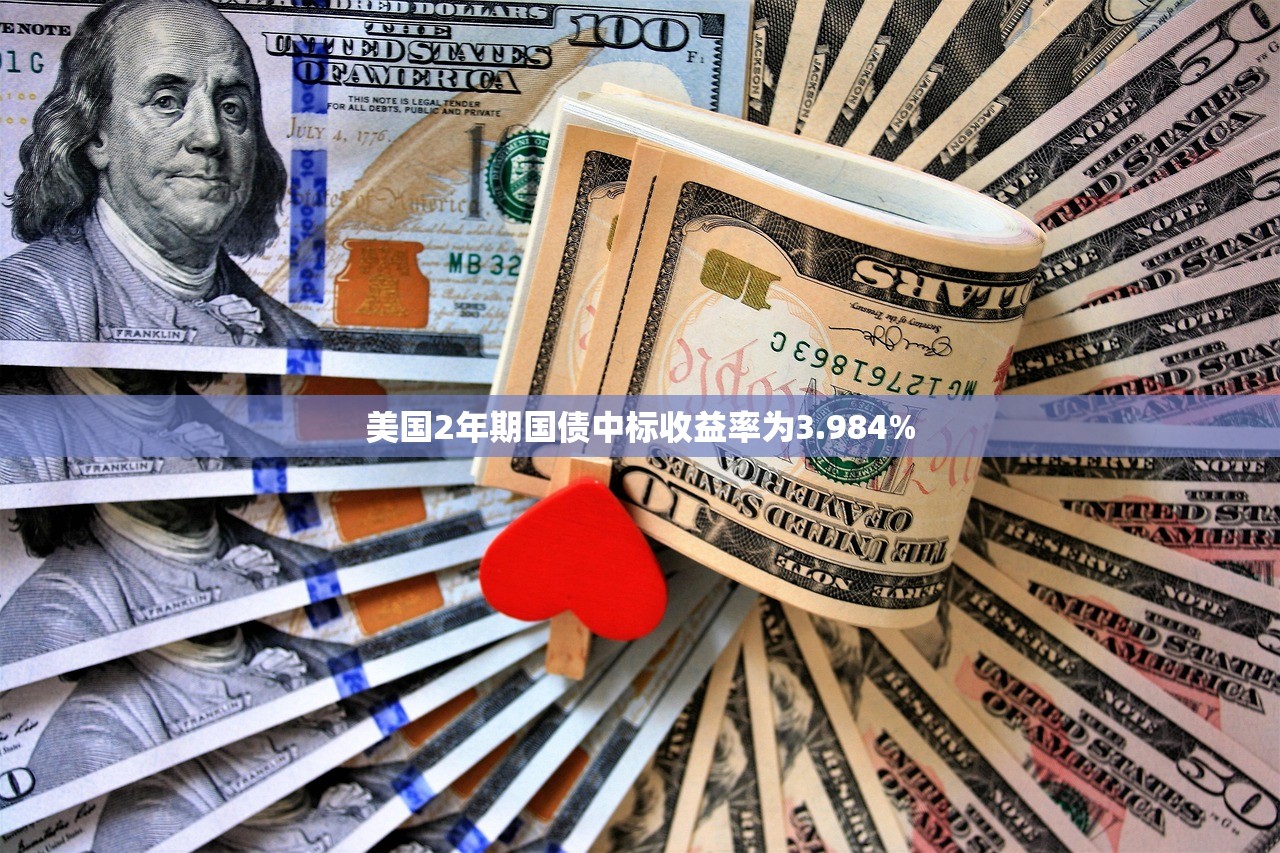 美国2年期国债中标收益率为3.984%