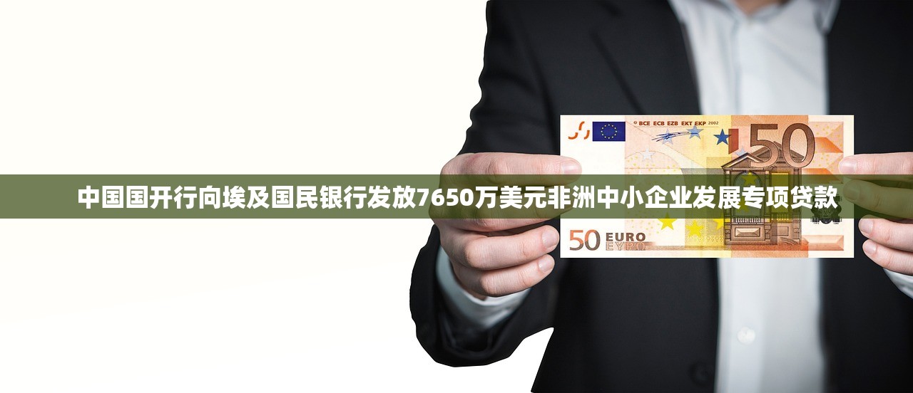 中国国开行向埃及国民银行发放7650万美元非洲中小企业发展专项贷款