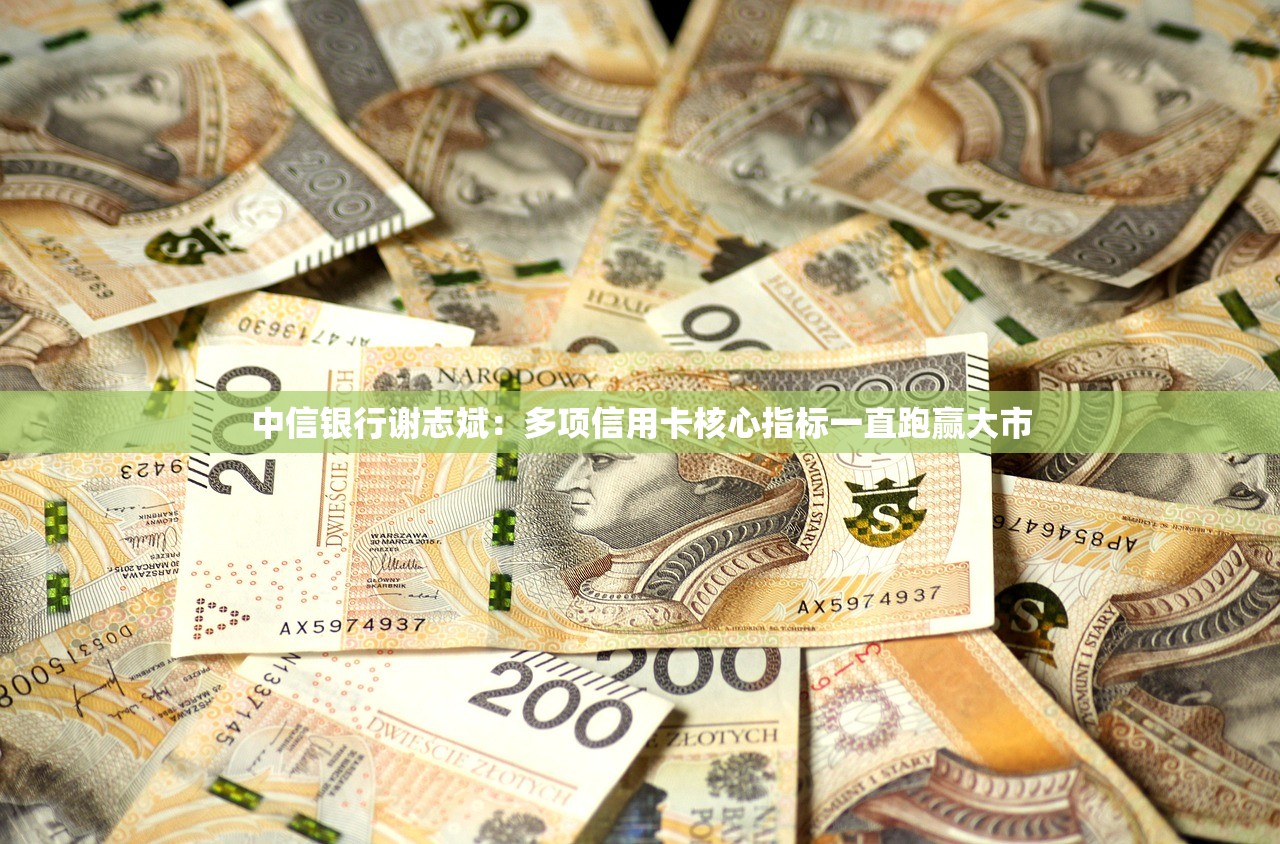 中信银行谢志斌：多项信用卡核心指标一直跑赢大市