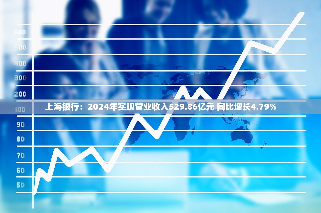 上海银行：2024年实现营业收入529.86亿元 同比增长4.79%