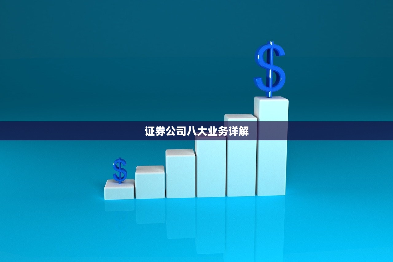 证券公司八大业务详解