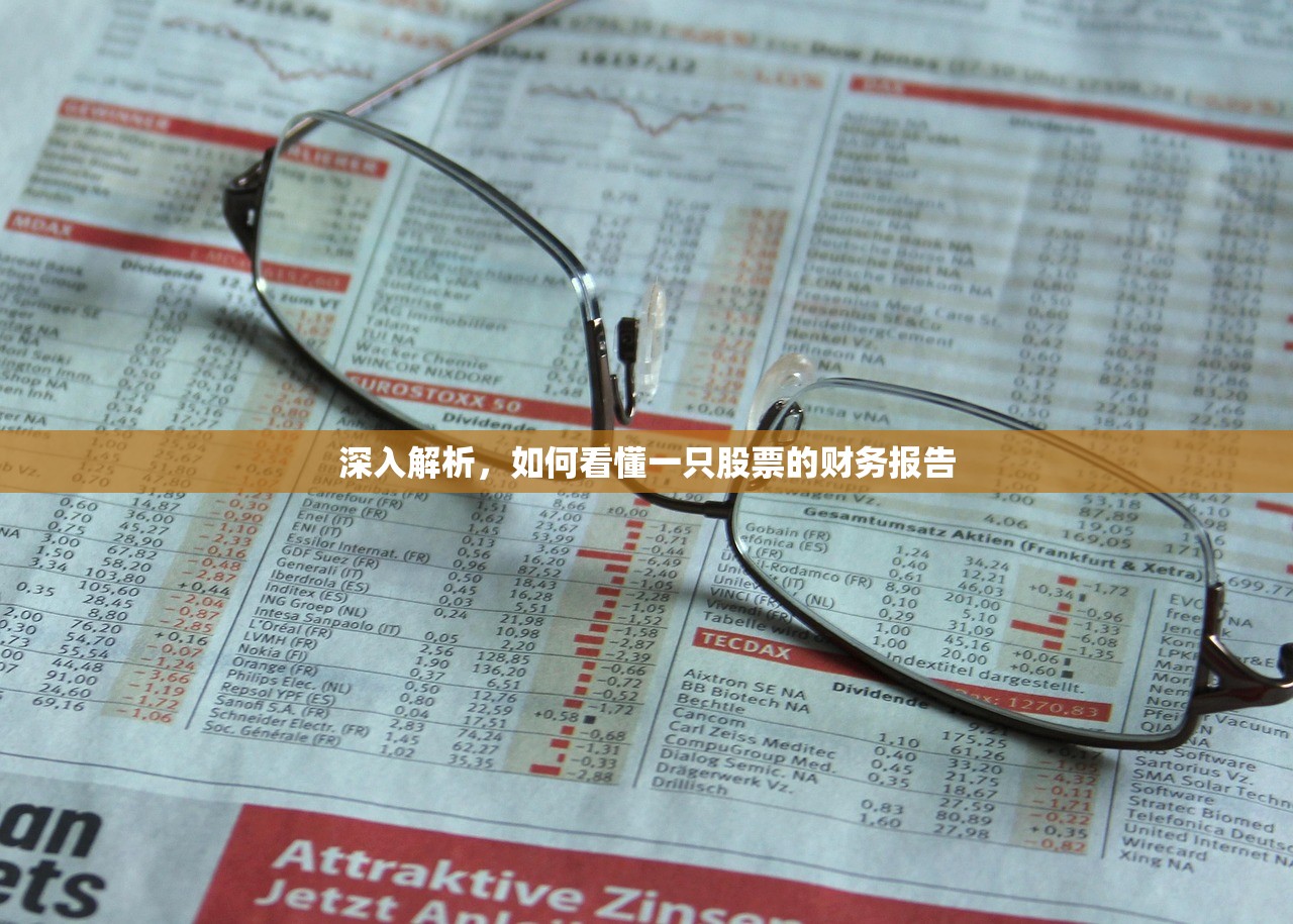深入解析，如何看懂一只股票的财务报告