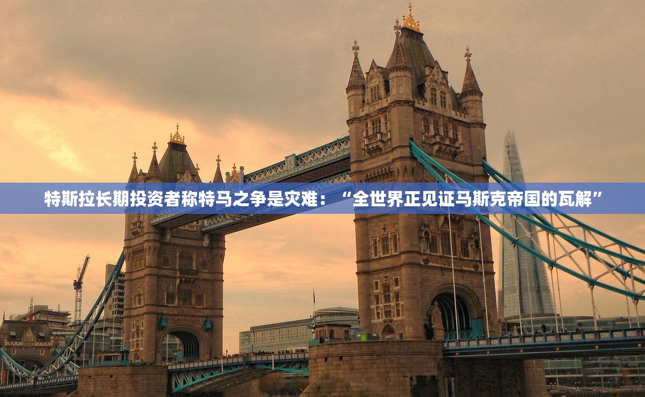 特斯拉长期投资者称特马之争是灾难：“全世界正见证马斯克帝国的瓦解”