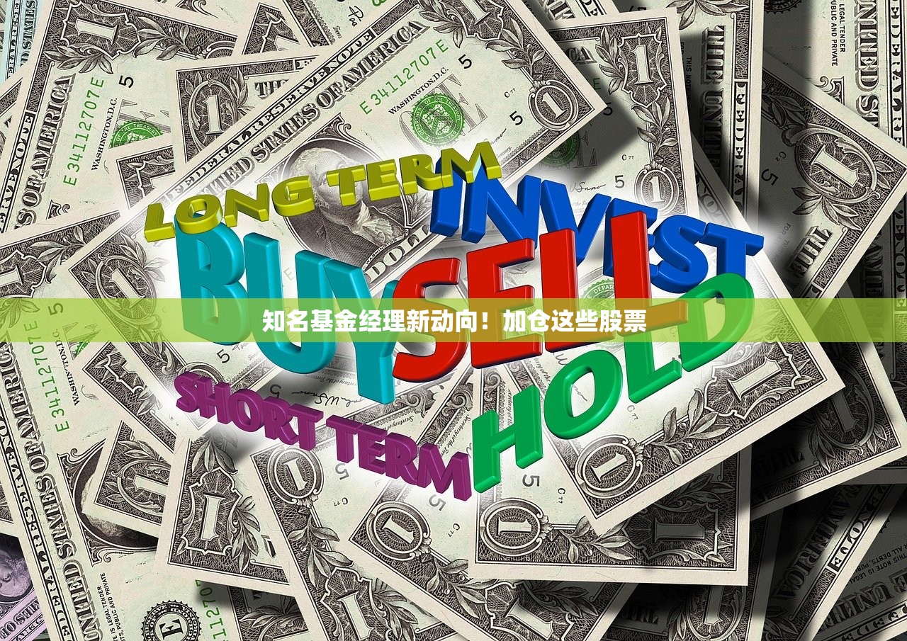 知名基金经理新动向！加仓这些股票
